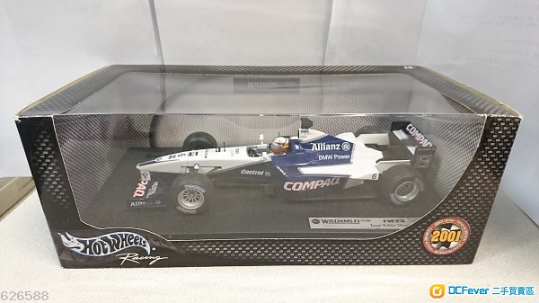 1:18 HOLWHEELS WILLIAMS F1 FW23 Juan Pablo Montoya 金屬一級方程式威廉士車隊