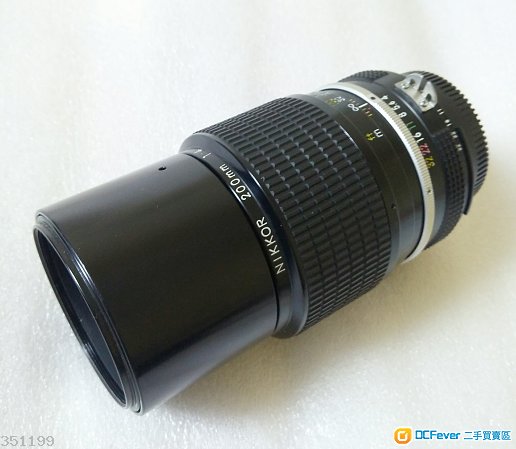 Nikon 手動定焦 200mm f/4