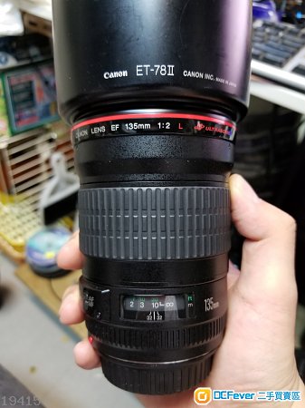 95% new Canon EF 135mm f/2L USM $4500