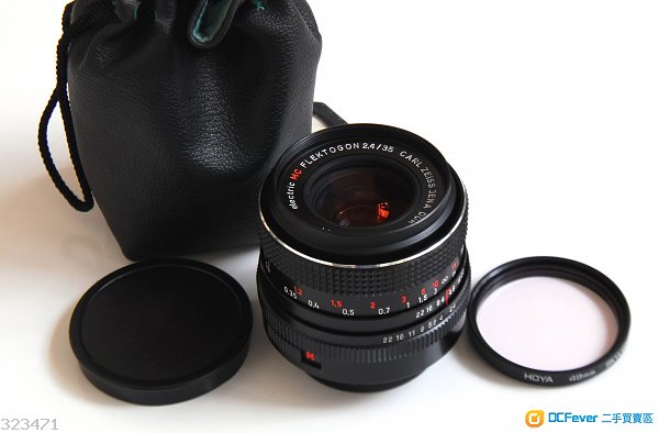Carl Zeiss 35mm f2.4 Jena Flektogon electric DDR MC版 95% new
