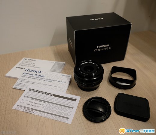 Fujifilm Fujinon XF 18mm F2 R