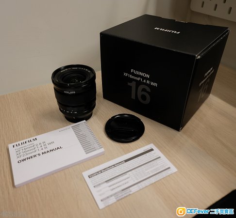 Fujifilm Fujinon XF 16mm F1.4 R WR