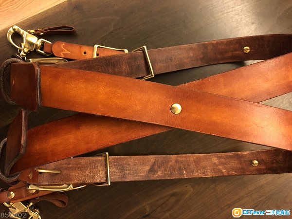 攝影雙背帶 (交叉帶) Holdfast 同款 100%全新 啡色擦色