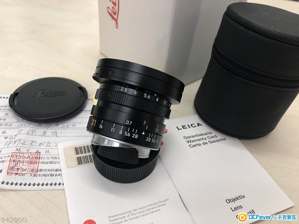 抵玩 Leica M21mm F2.8 Elmarit 新淨齊盒 - $8380