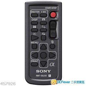 RMT-DSLR2 搖控器 for Sony A77, A77-II, A99, A99-II