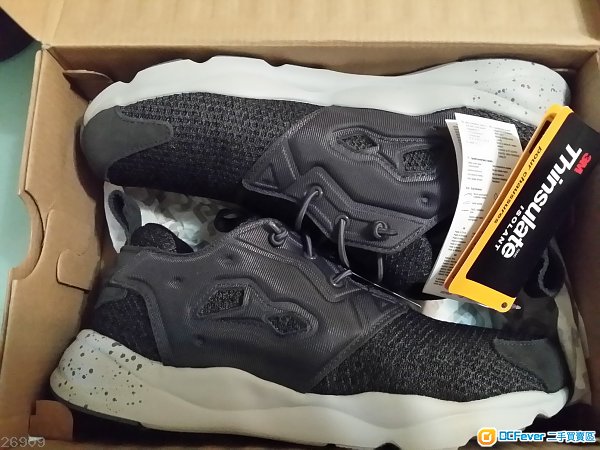 Reebok Furylite GW Ash Grey/Coal 運動鞋 USA7.5 EUR40 (全新)