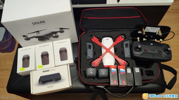 DJI spark fly combo set 白色