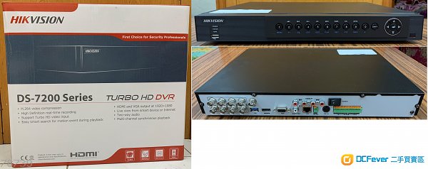 HIKVISION CCTV Cam & DVR