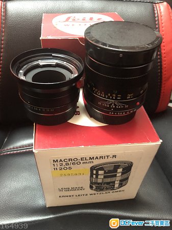 Leica MARCO - ELMARIT - R 60mm F2.8 + 原裝Leica 1:1 Adaptor