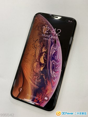 95%新 港行 iphone XS 256GB 金色 有保養