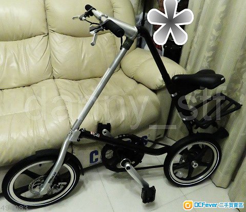 STRiDA LT 黑X銀 限定色 16吋 鋁合金 摺合單車 Folding Bike 送車袋