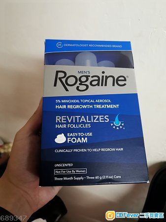 Rogaine / Regaine 泡沫 生髮水 3枝