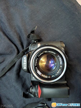 最後的Nikon CCD 機身, D80 連50mm f1.4 手動鏡