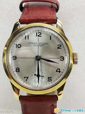Tissot 18K solid gold 機械上鏈腕錶.