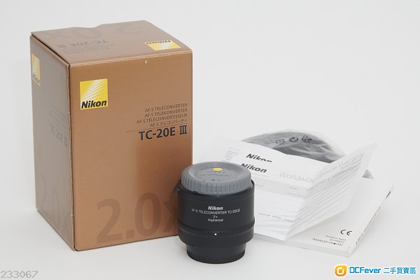 Nikon AF-S Teleconverter TC-20E III