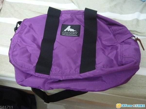 Gregory duffle bag XS 紫色