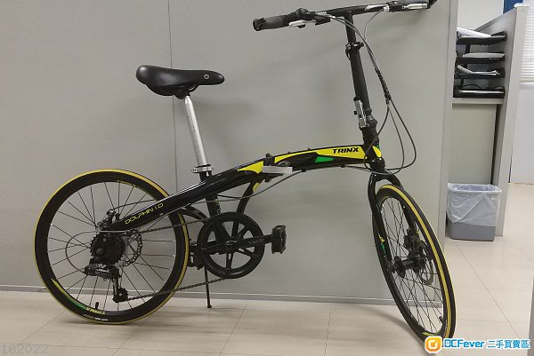 TRINX DOLPHIN 1.0 日本 SHIMANO 7速 碟剎 啤令轆 摺車
