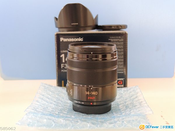Panasonic Lumix 14-140mm f3 .5-5.6 9成以上新 m43 Olympus