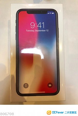 全新 256gb 黑色iPhone x 有單1年保