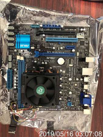 二手 ASUS F1A75-M LE + AMD APU A8-3870 CPU