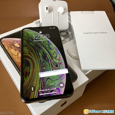 全新一樣 iPhone XS Gold 64GB 港行有保養