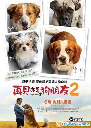 電影《再見亦是狗朋友2》換票証(1張$50 不議價)- 最後1張