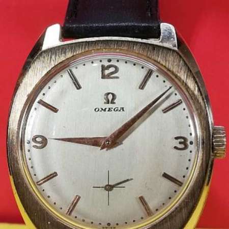 Omega 亞米茄機械上鏈GP/鋼皮帶腕錶