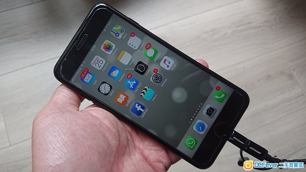 iPhone 7 plus 128g 行 85%新 亮黑