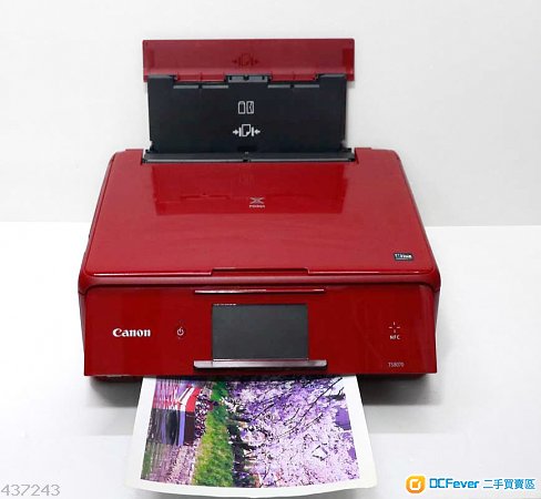 性能良好用770 771墨盒新淨高級6色墨Canon TS8070 Scan printer(可無線打印iOS及Android裝置)