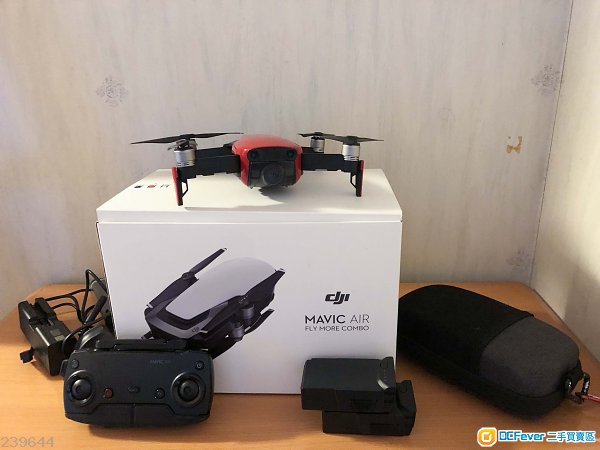 Dji mavic air fly more combo(紅色) 有買Care至2020年3月