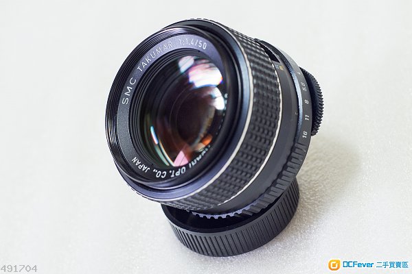 M42 Pentax SMC Takumar 50mm f1.4 罕有鑭系玻璃 大光圈 標準鏡 合 A7 Nex EOS Fuji FX