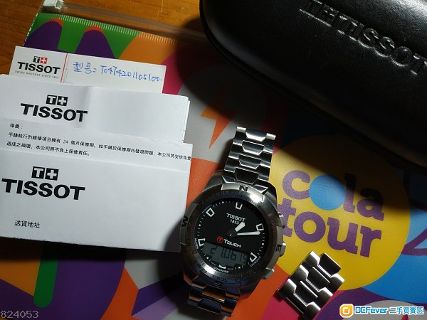 98%新 Tissot 天梭 T-Touch II (T TOUCH 2) 行貨 (保養至07-2020)