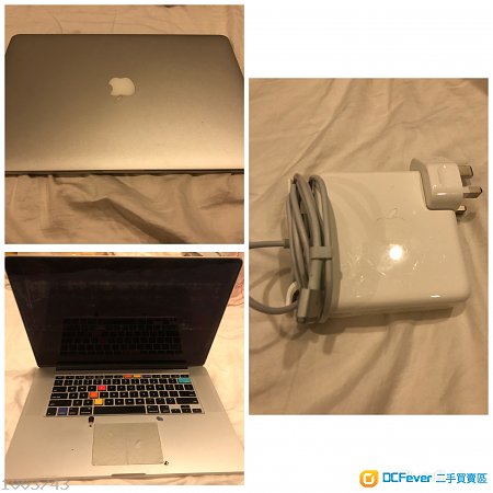 MacBook Pro 2012 15.4 inch寸 256GB 2.3Ghz intel core i7 8G Ram Retina
