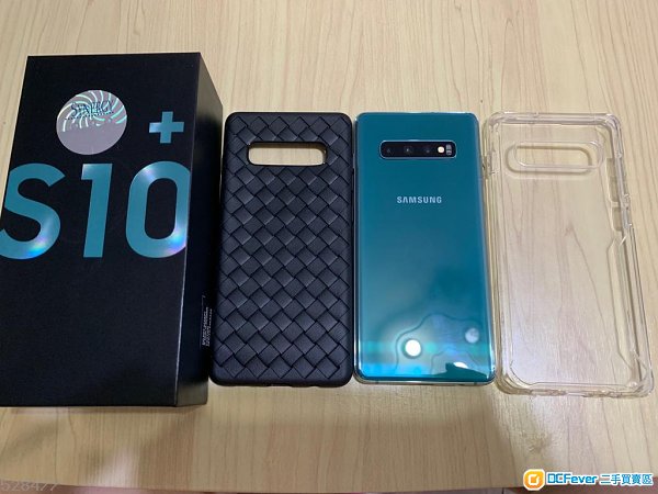 samsung s10+ 128 (8+128) 綠色 98%new