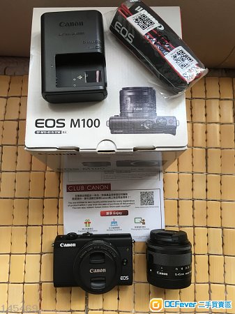 Canon EOS M100 EF-M 15-45mm長保 18-55mm IS STM 22mm f2 (m50 m6 fujifilm)