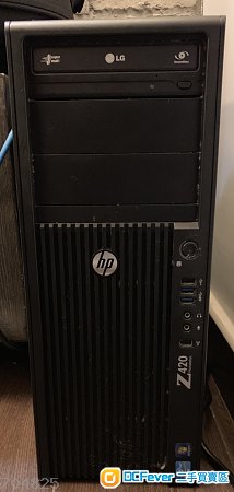 HP Z420 桌面電腦 Intel Xeon E5-1620 3.4Ghz 32GB Ram 256GB SSD RX470 4GB