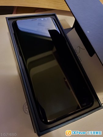 90% New Samsung S8 plus (行貨有盒有單黑色)