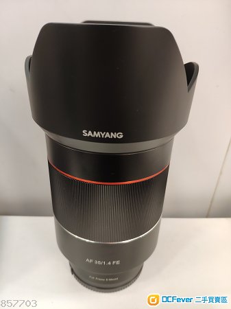 出售 99%New Samyang 35mm 1.4 af Fe Sony