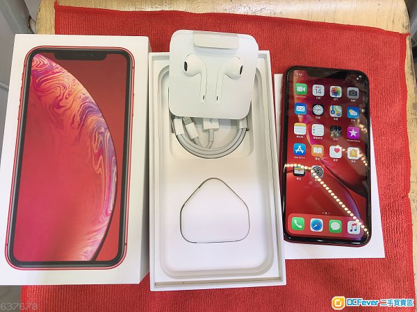 99%New iPhone XR 128GB 紅色 香港行貨 有配件 全套有盒 官方保養至2020年1月29號