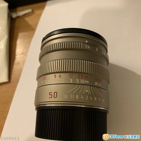 賣 99新 Leica 50mm f/1.4 Summilux-M III Titanium 罕有鈦色 淨鏡
