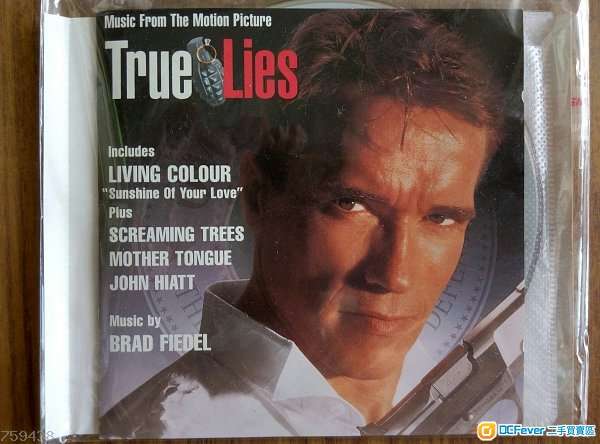 正版True Lies 真實谎言電影原聲CD