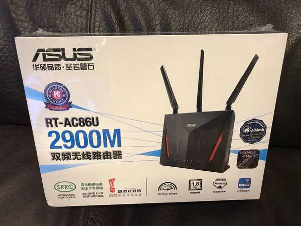 Asus ac86u ac2900 wireless WiFi router 華碩