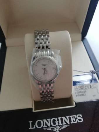 Longines Lady's Automatic Stainless Steel Watch water resistant 30meters
