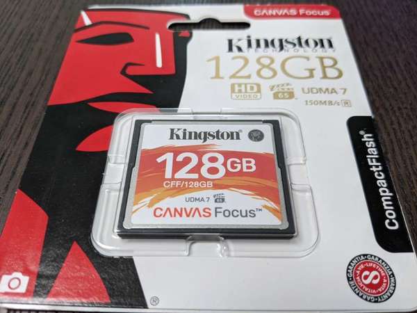 全新 128GB CF Compact Flash Card Kingston