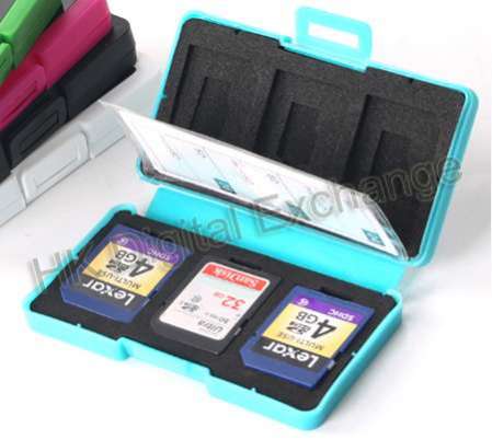 全新記憶卡盒, 可放6 SD+6 Micro SD, 輕巧便携收納好幫手, 深水埗門市可購買, 順豐免郵或7仔自取