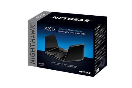 Netgear Router RAX120 AX6000 Nighthawk AX12 雙頻 WiFi 6 智能無線路由器