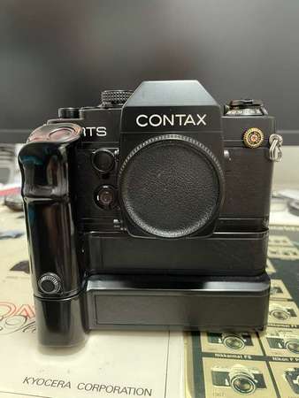 95% New Contax RTSII 50 Years Ann Body w/ Motor Drive W-6 Set $3380. Only
