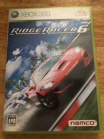 正版 Xbox 360 Rage Racer 6 遊戲