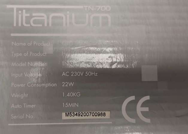全新OTO Titanium 手提按摩棒 TN-700