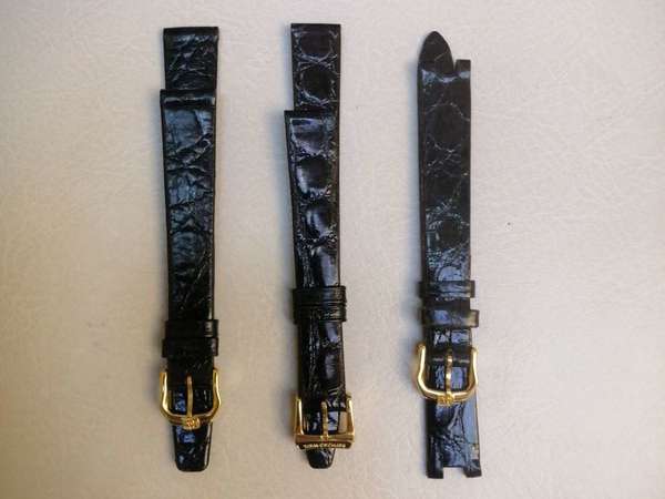 Raymond Weil 12mm leather strap (每條）